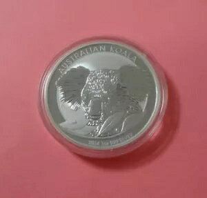 2014 コアラ - パース ミント 1 オンス ブリリアント 未流通 999 シルバー コイン (最後の 1 つ!)