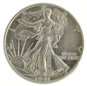 č 1941-D EH[LO oeB n[t_[ 50c 90% Vo[ fo[ ~g RC