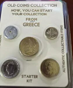 OLD COINS COLLECTION FROM GREECE �{���̃R���N�^�[�A�C�e�����n�߂��L�b�g