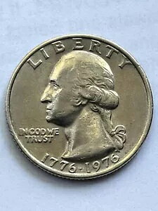 1776-1976 Bicentennial Quarter NO MINT MARK Error Rare (�f���炵�����)