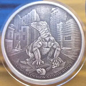 2022 gPE A.I. APOCALYPSE KOMODO DRAGON AeB[NRC .999 t@CVo[
