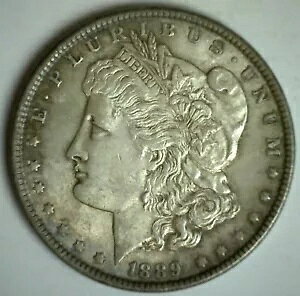 1889 ���[�K�� �V���o�[ �_���[ $1 US �^�C�v �R�C�� �G�N�X�g���t�@�C�� ���� �t�B���f���t�B�A