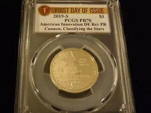 2019-S $1 American Innovation o[Xv[t s PCGS PR 70 DCAM