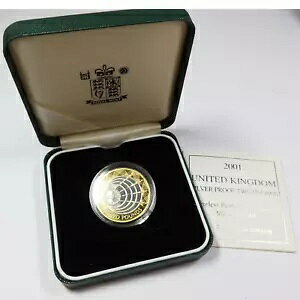 2001 �p�� - 2 �|���h �V���o�[ �v���[�t ���C�����X �u���b�W �R�C�� �{�b�N�X & COA �t�� #45944Q