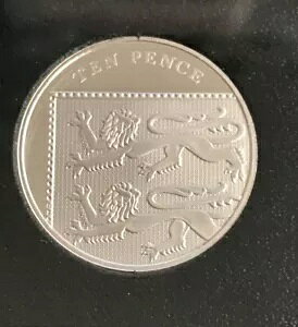 Simply-Coins~ 2015 �V���o�[ �v���[�t �V�[���h 10 10 �y���X �R�C�� 5 �Ԗڂ̃|�[�g���[�g