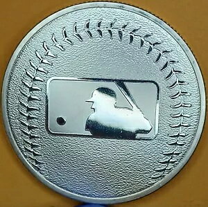 2024 NewZealandMint-MLB 1oz �V���o�[���E���h-����܂łōł��f���炵���V���o�[���E���h�B999FINE