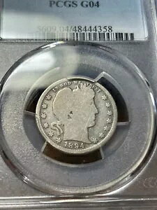 1894-S Barber Quarter PCGS G4 G 04 Good Low Grade �T���t�����V�X�R
