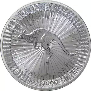 2018 I[XgA JK[ BU uAg  1 IX .9999 Vo[ $1 RC