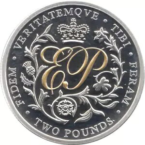 �V���o�[ �v���[�t �R�C�� �N�C�[�� �G���U�x�X 2 ���̐��U : ?2 ELIZABETH & PHILLIP