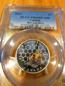 2013 BEE & HIVE Animal Architects $3 ㎿ RCM PCGS PR69