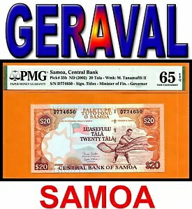 �T���A UNC �� 20 �^�� ND 2002 P-35b PMG 65 ��� ������