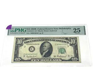 57NȑO - 1950B - $10AM LGAtBftBAV[APMG 25A(#13)