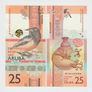 ARUBA P.NEW 25 FLORIN 2019 BIRD ������ WE COMBINE 2201 yyy