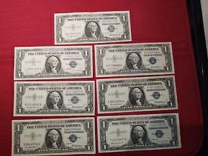 $1 Vo[ؖbg (7) ǂ 1957 V[Y VF/XF x̃NXv