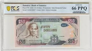 W}CJ 2020 50 h PCGS F莆 WF UNC 66 PPQ sbN 94