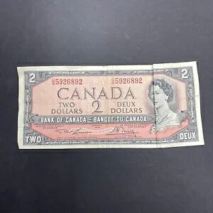 Ji_ 1954 $2 A U/G vtBbNX 2 h Bouey-Lawson UG5926892