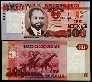 Ur[N 100 METICAIS P-145 2006 L UNC Ur[NEʉ݃m[g