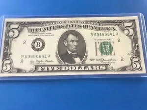 1977 N $5 5 hAM (UNC) .. Loc #4c
