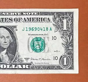 1969 年 4 月 18 日 (J 19690418 A) 誕生日メモ 1 ドル紙幣