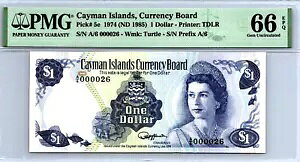 PC} $1 h 1974 PMG 66 EPQ UNC Pick# 5e Cyber?? Monday Lot 65