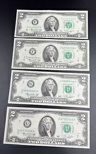 bg 4 UNC 1976 $2 2 h 200 NLOAMs #059