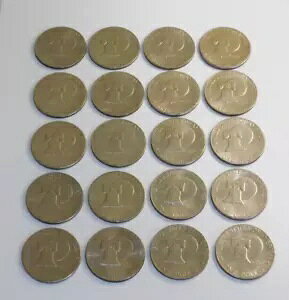 AC[n[ [ & x 1776-1976 oCZejA 1 h RC 20 bg