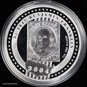 2004 $5 x tN USPS 5c X^v NbN ACh v[t RC 1 IX .999 Vo[ & COA