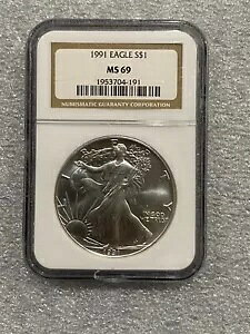 1991 AJ Vo[ C[O NGC MS69 ~ uE x ~ X|bgȂ ~ uCg zCg 191