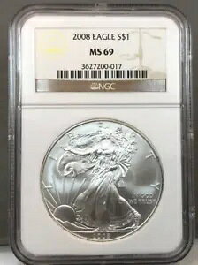 2008 $1 AJ Vo[ C[O NGC MS69 ~ 1IX