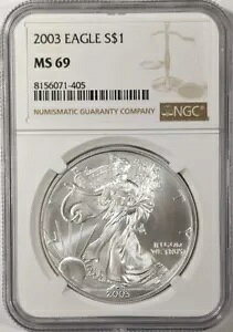 2003 AJ Vo[ C[O - NGC MS69 uE x - uXg zCgAX|bgtbVȂ
