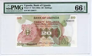 �E�K���_ 1982 20 �V�����O�F�� PMG ���� UNC 66 EPQ �s�b�N 17