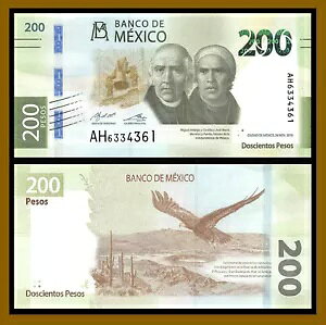 LVR 200 y\A2018 (2019) P-New Miguel Hidalgo Costilla Jose Maria Unc