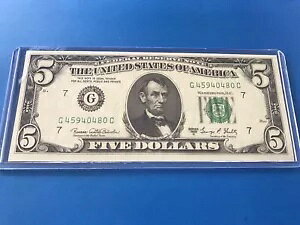 1969 C $5 5 hAM (UNC) .. Loc #4