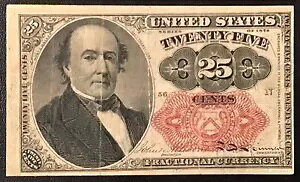 1874年アメリカの端数紙幣 - 25セント紙幣!