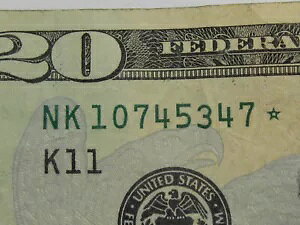 2017 Nɗ $20 FRN X^[m[g NK10745347 - #11107-28