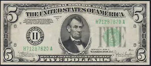 Fr.1959-H 1934C ZgCX 5 hAM VF+