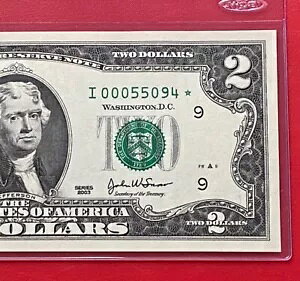 2003 $2 Star Note - ( MINNEAPOLIS I ) VAԍႭA