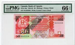 EK_ 1998 50 VOF PMG  UNC 66 EPQ sbN 30c