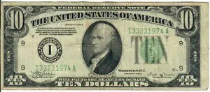 1934B 10$ AM - O[ V[ - WAJ/FMV I33231874A - #13636