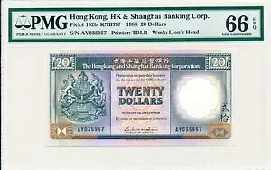 `s ` $20 1988 PMG 66EPQ