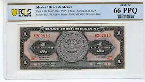 ���L�V�R 1965 1 �y�\ PCGS ���� UNC �W�F�� 66 PPQ �s�b�N 59i