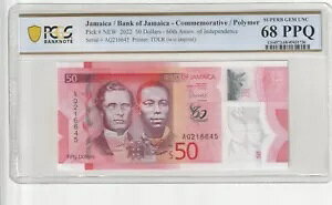 W}CJ 2022 50 h PCGS F莆 UNC 68 PPQ sbN Vi