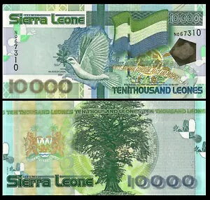 �V�G�����I�l 10,000 10000 LEONES 2004 �ړ��� N0 P 29 UNC