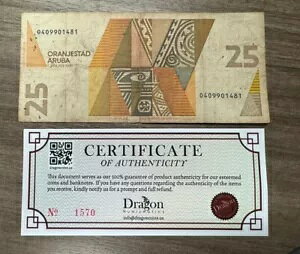 ARUBA 25 FLORIN 2003 �������ʃX�l�[�N ??