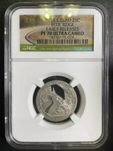 NGC PR70 2015-S �L�T�b�`�[ ER �N�H�[�^�[ 25c PF70UC �u���X�g �z���C�g �p�[�t�F�N�g �R�C�� c4