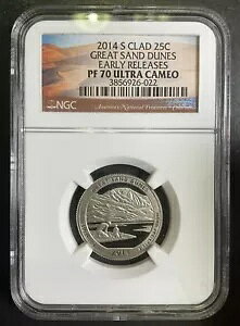 NGC PR70 2014-S ���u ER �N�H�[�^�[ 25c PF70UC �u���X�g�z���C�g �p�[�t�F�N�g�R�C�� c4