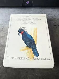 1993 Birds Of Australia $10 ���V�I�E�� �V���o�[ �v���[�t �R�C��