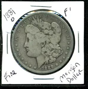 1889 O F K h 100 Zg AJ 90% Vo[ USA $1 US FINE RC #1550