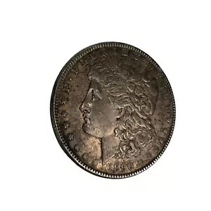 1890 アメリカ US モルガン 1 ドル .900 銀貨 KM110 未鑑定