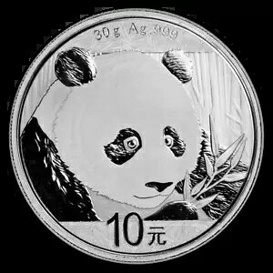 2018 China Silver Panda BU with Mint Capsule *�`���C�j�[�Y�p���_